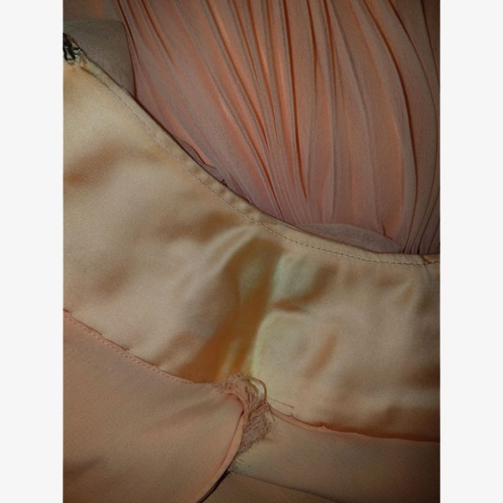 Vtg 70s Deadstock Cocktail Party Dress 10 - Picture 13 of 13